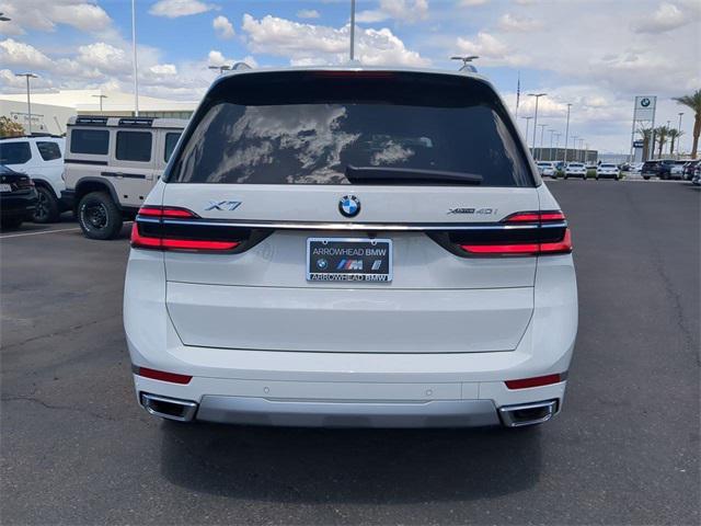 new 2025 BMW X7 car, priced at $89,300