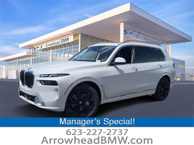 new 2025 BMW X7 car, priced at $89,300