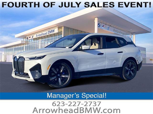 new 2025 BMW iX car, priced at $96,145