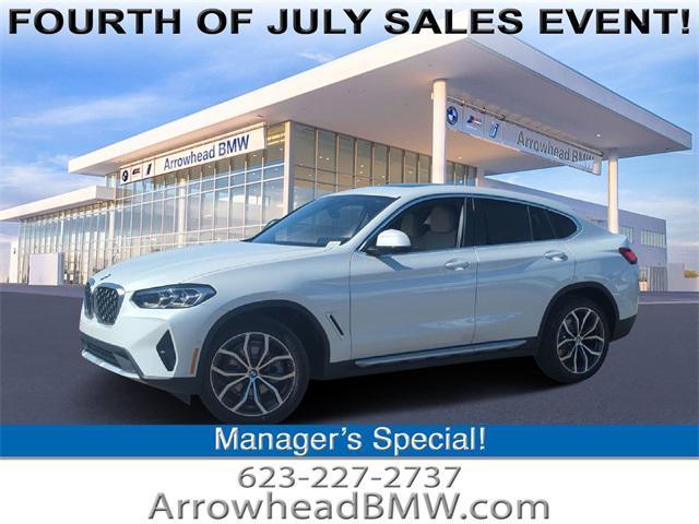 new 2025 BMW X4 car, priced at $60,985