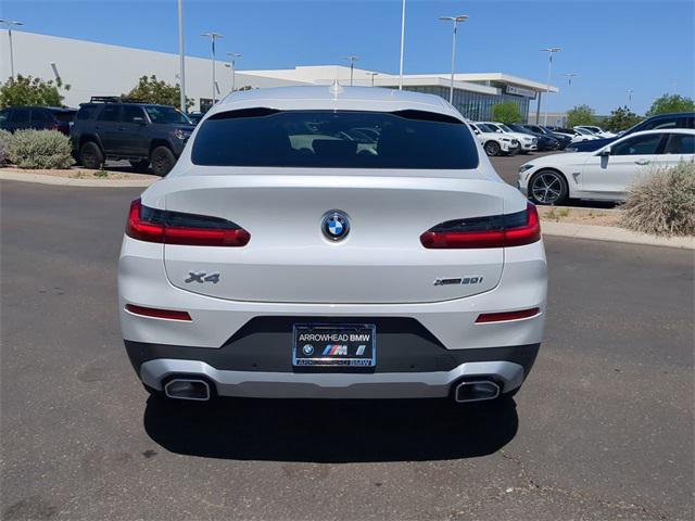 new 2025 BMW X4 car, priced at $60,965