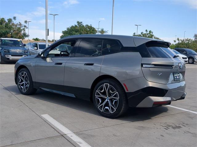 new 2025 BMW iX car, priced at $98,775