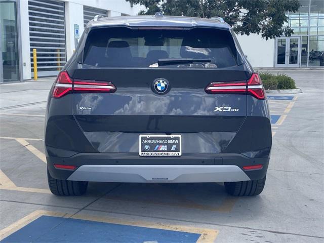 new 2025 BMW X3 car, priced at $58,635