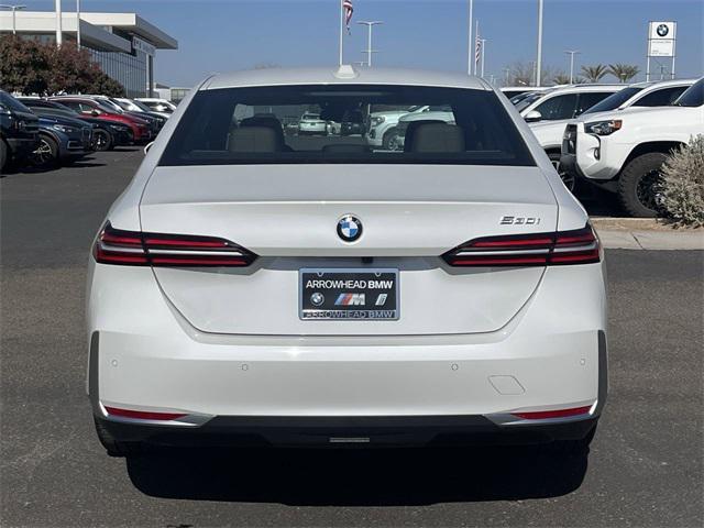 new 2025 BMW 530 car, priced at $63,175