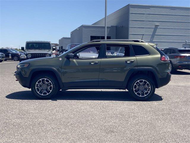 used 2021 Jeep Cherokee car, priced at $24,898