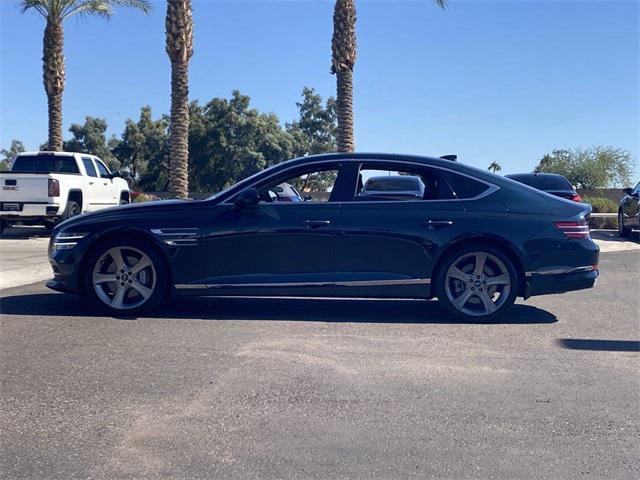 used 2021 Genesis G80 car, priced at $33,628