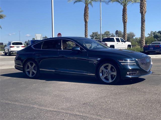 used 2021 Genesis G80 car, priced at $33,628