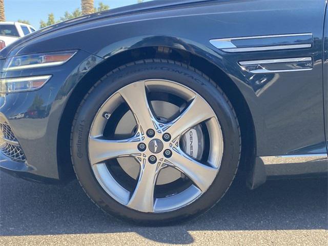used 2021 Genesis G80 car, priced at $33,628