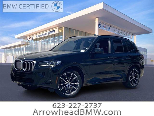 used 2022 BMW X3 car, priced at $34,493