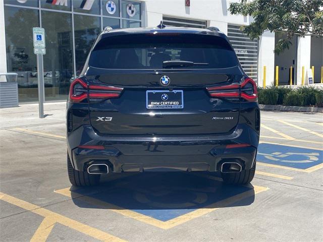 used 2022 BMW X3 car, priced at $34,493
