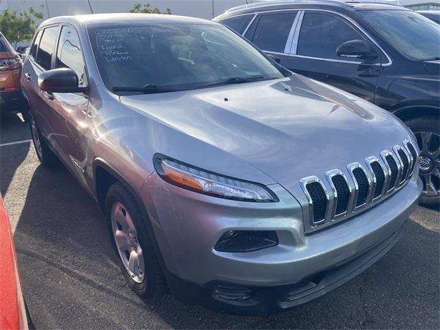 used 2015 Jeep Cherokee car, priced at $14,488