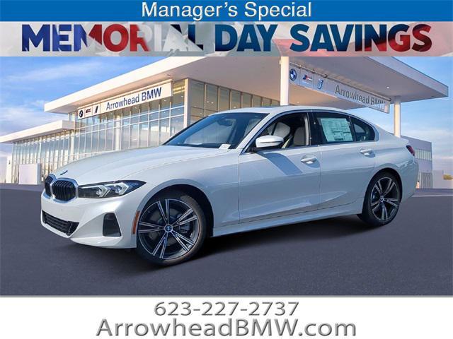 new 2024 BMW 330 car, priced at $50,350