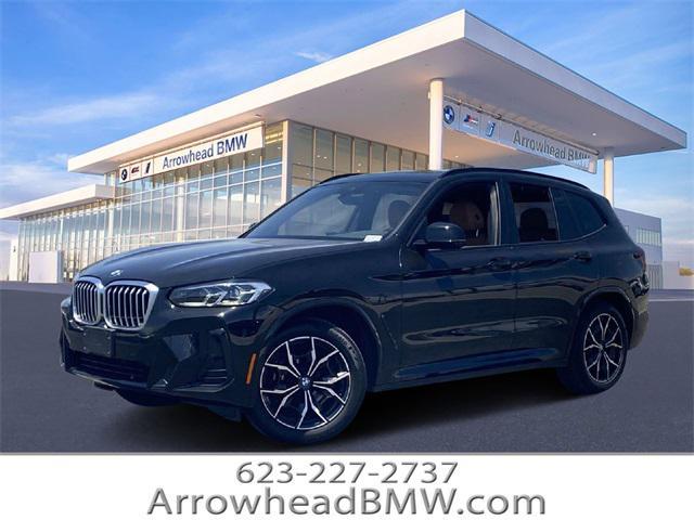 used 2022 BMW X3 car, priced at $34,098
