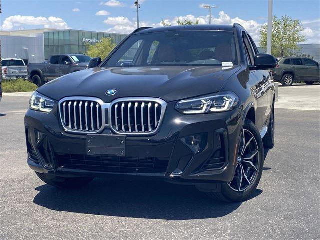 used 2022 BMW X3 car, priced at $34,098