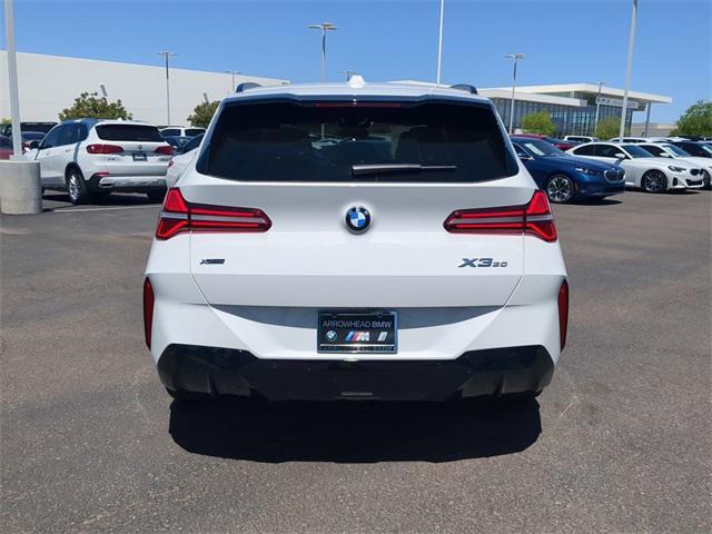 new 2025 BMW X3 car, priced at $59,185