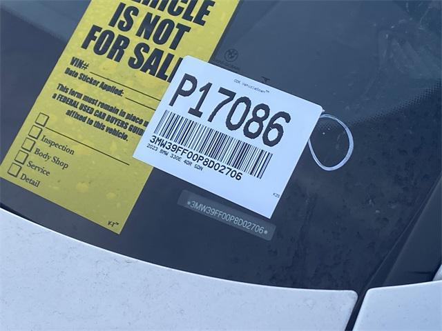 used 2023 BMW 330e car, priced at $36,888