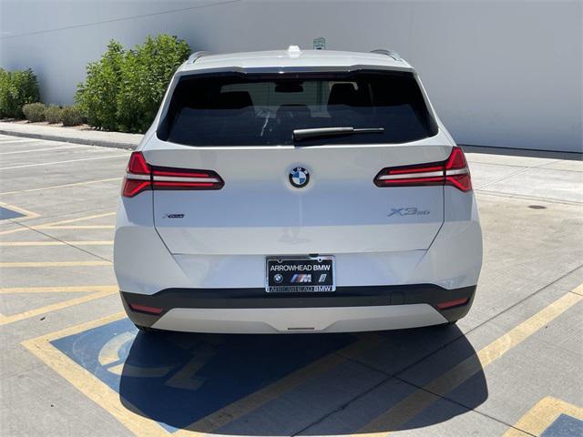 new 2025 BMW X3 car, priced at $56,300