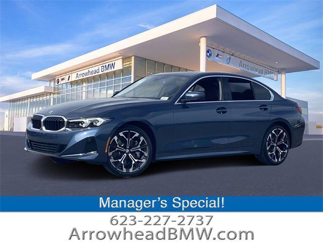 new 2025 BMW 330 car, priced at $53,075
