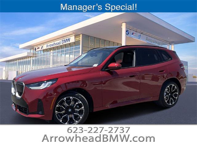 new 2025 BMW X3 car, priced at $59,835