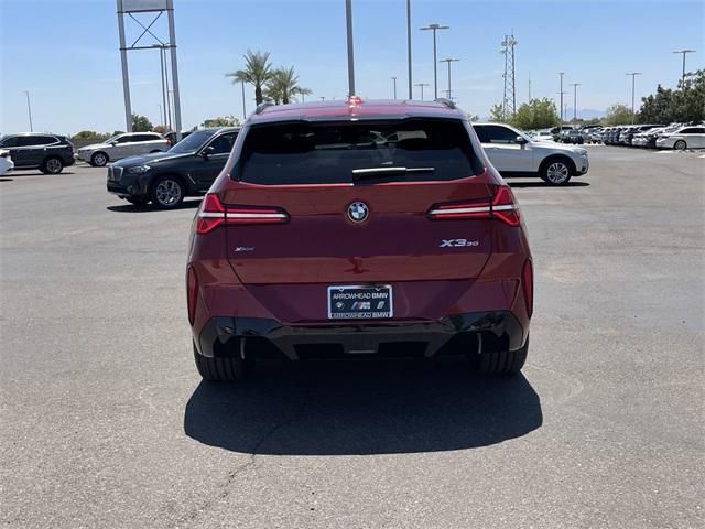 new 2025 BMW X3 car, priced at $59,835