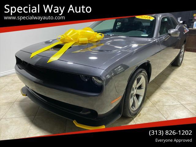used 2018 Dodge Challenger car, priced at $16,995