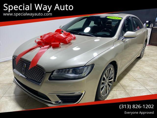 used 2017 Lincoln MKZ car, priced at $12,495