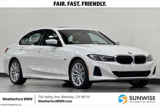 used 2023 BMW 330e car, priced at $36,000