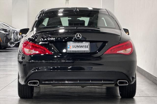 used 2015 Mercedes-Benz CLA-Class car, priced at $16,500