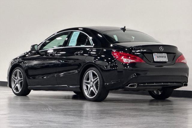 used 2015 Mercedes-Benz CLA-Class car, priced at $16,500