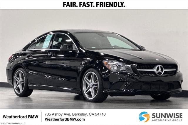 used 2015 Mercedes-Benz CLA-Class car, priced at $16,500