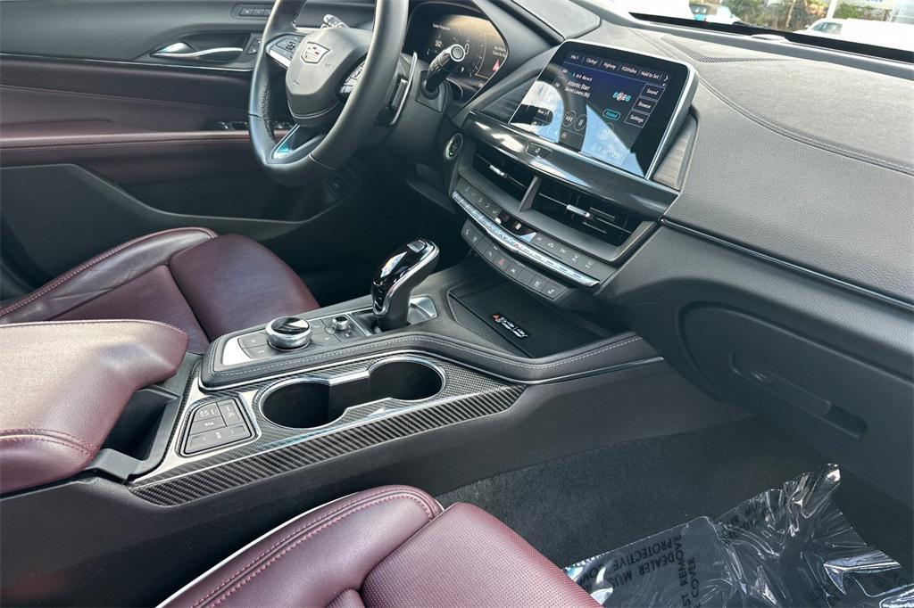 used 2022 Cadillac CT4-V car, priced at $35,500