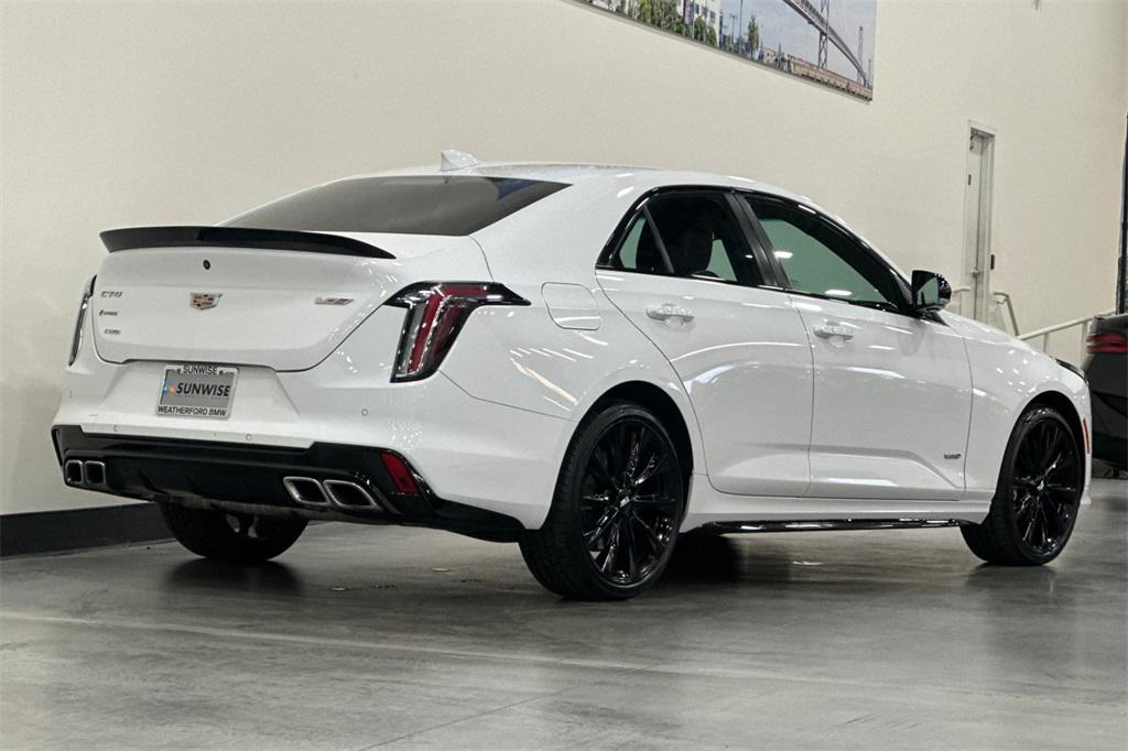 used 2022 Cadillac CT4-V car, priced at $35,500
