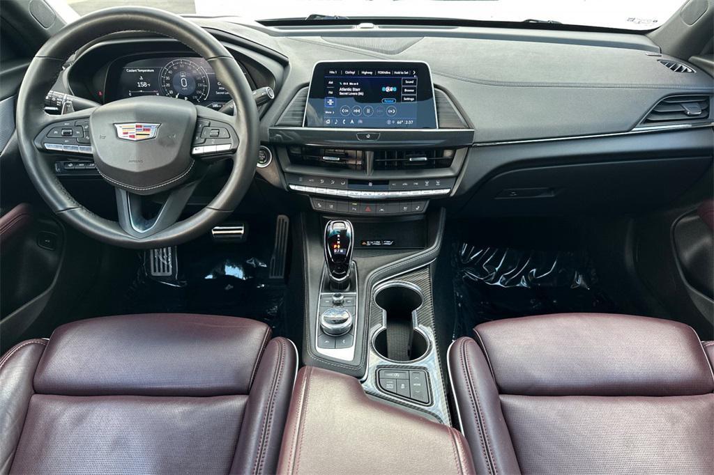 used 2022 Cadillac CT4-V car, priced at $35,500