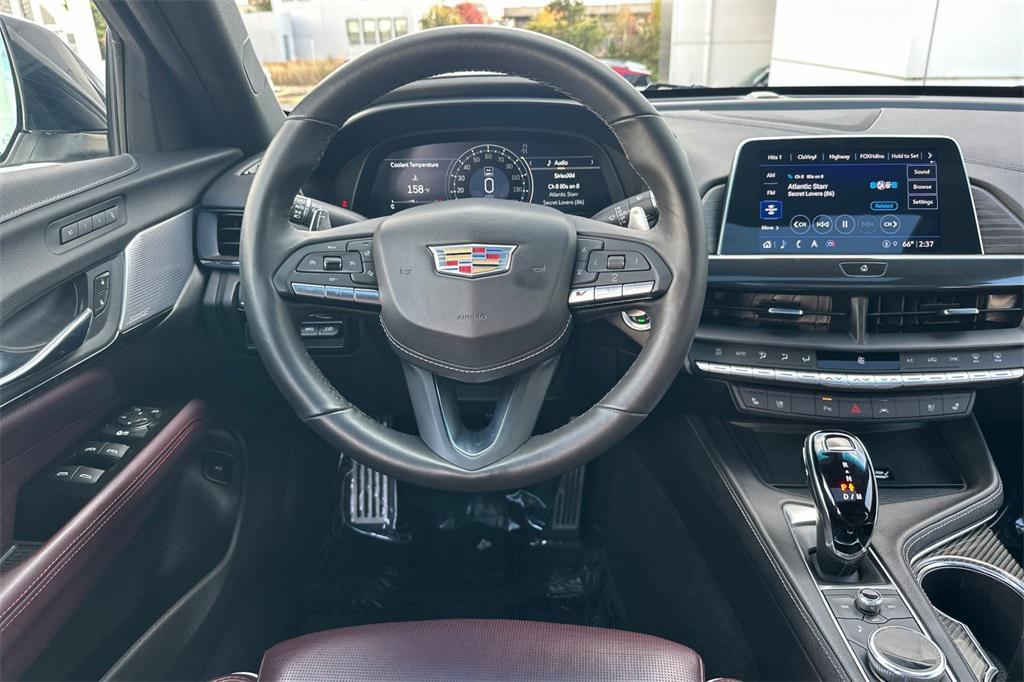 used 2022 Cadillac CT4-V car, priced at $35,500