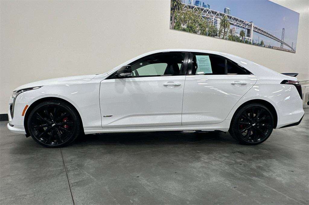 used 2022 Cadillac CT4-V car, priced at $35,500