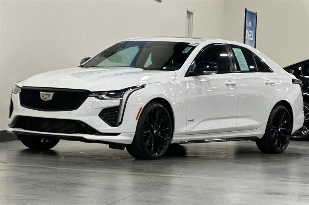 used 2022 Cadillac CT4-V car, priced at $35,500