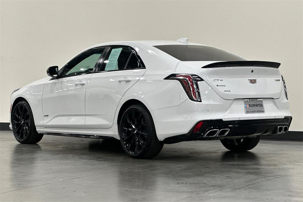 used 2022 Cadillac CT4-V car, priced at $35,500