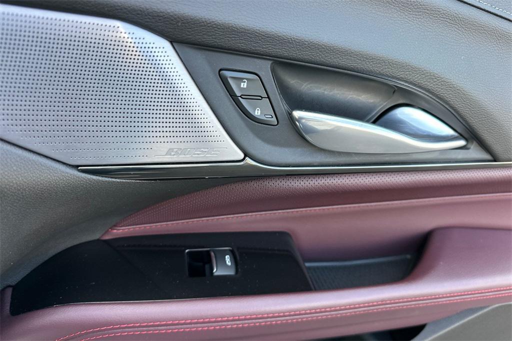 used 2022 Cadillac CT4-V car, priced at $35,500