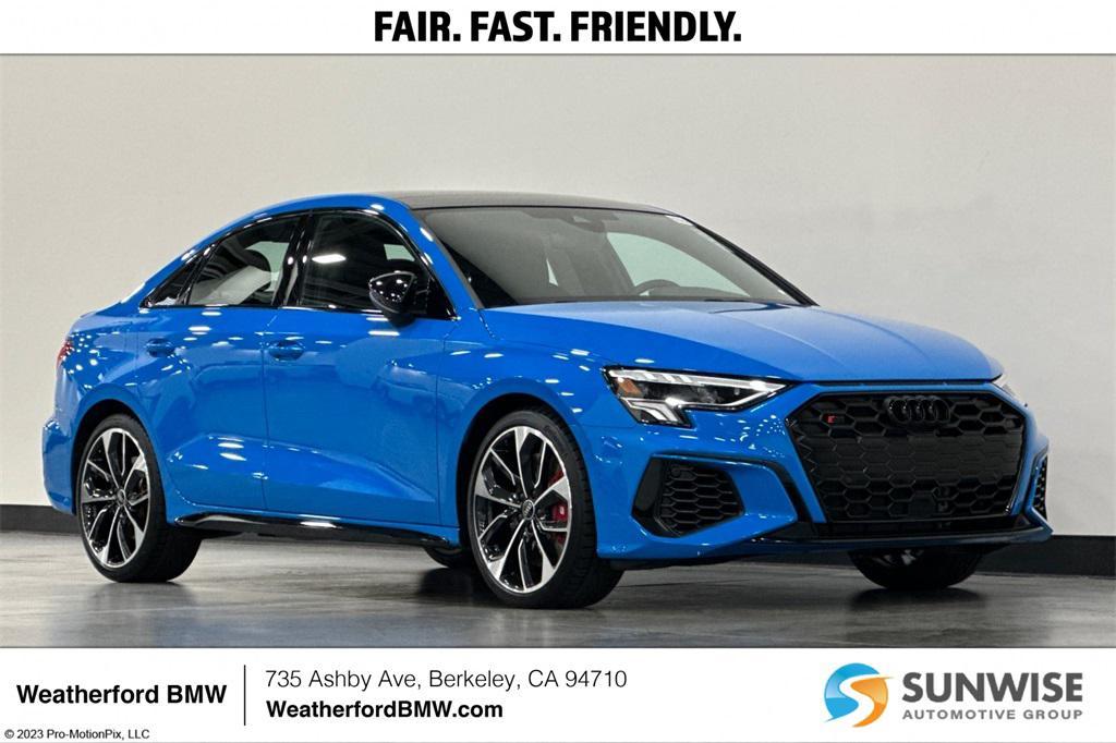 used 2023 Audi S3 car, priced at $41,000