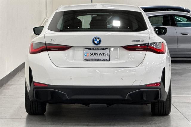 new 2025 BMW i4 Gran Coupe car, priced at $59,825