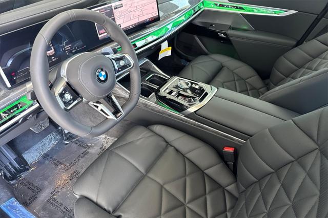 new 2025 BMW 740 car, priced at $104,525