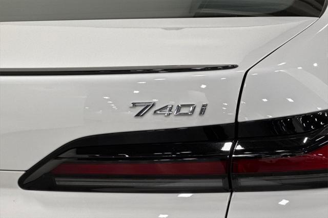 new 2025 BMW 740 car, priced at $104,525