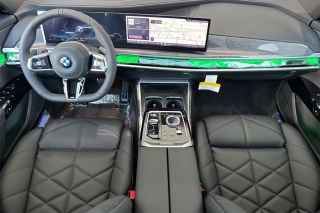 new 2025 BMW 740 car, priced at $104,525