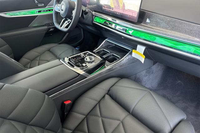new 2025 BMW 740 car, priced at $104,525