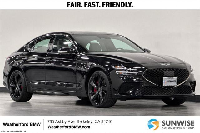 used 2023 Genesis G70 car, priced at $38,000