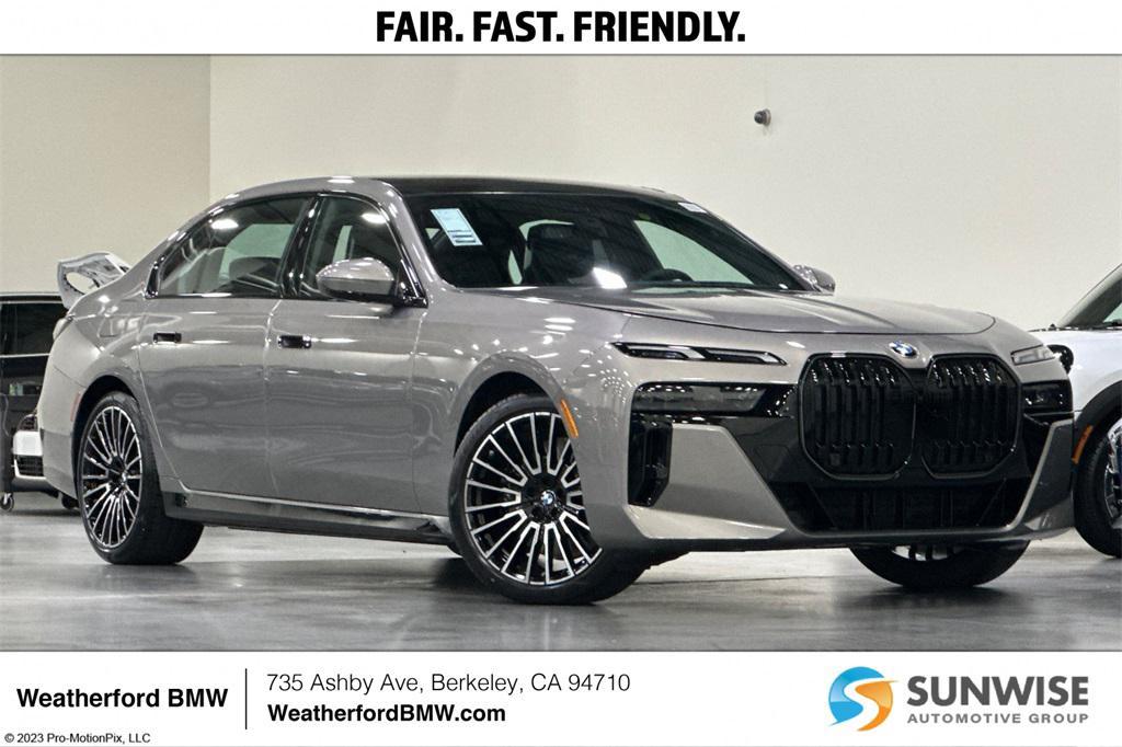 new 2025 BMW 760 car, priced at $129,625