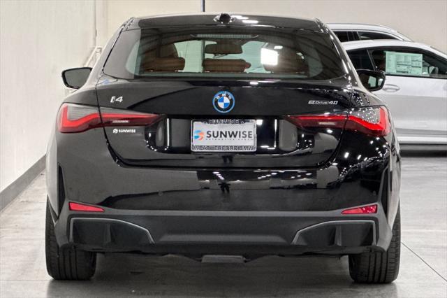 used 2022 BMW i4 Gran Coupe car, priced at $37,000
