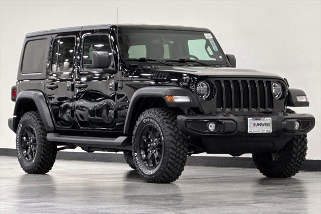 used 2022 Jeep Wrangler car, priced at $34,000