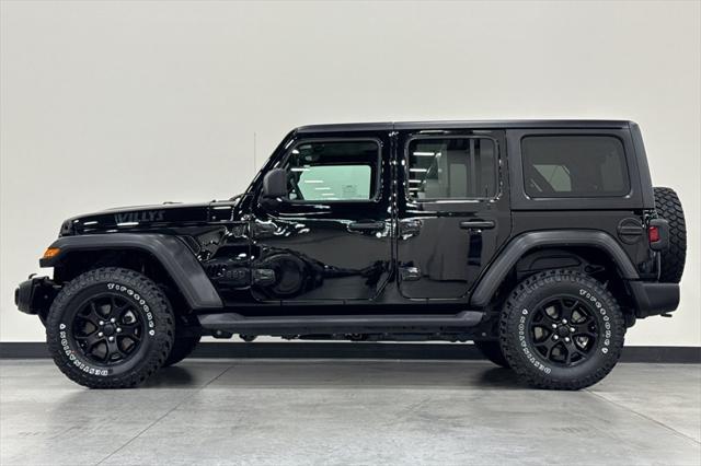 used 2022 Jeep Wrangler car, priced at $34,000