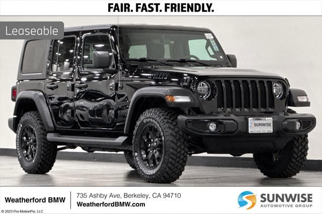 used 2022 Jeep Wrangler car, priced at $33,000